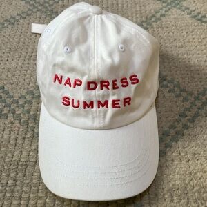 Hill House Home Ball Cap with Red Embroidery